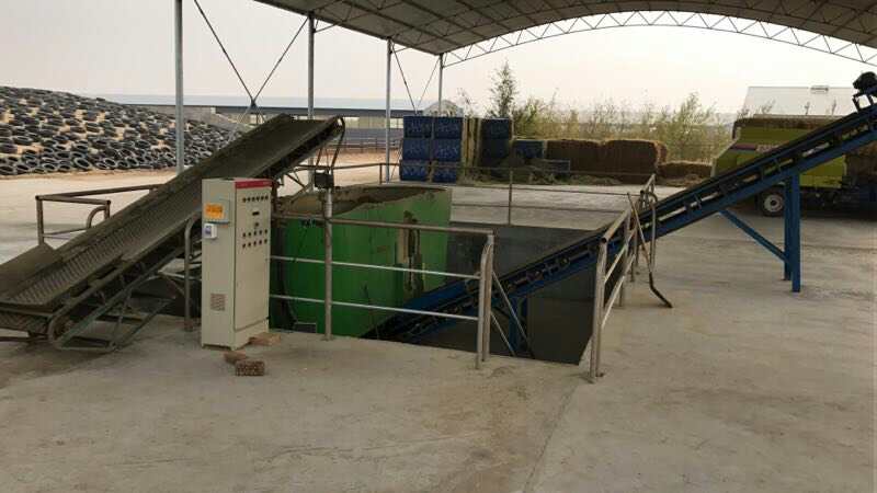 河南某公司购买固定式TMR搅拌机